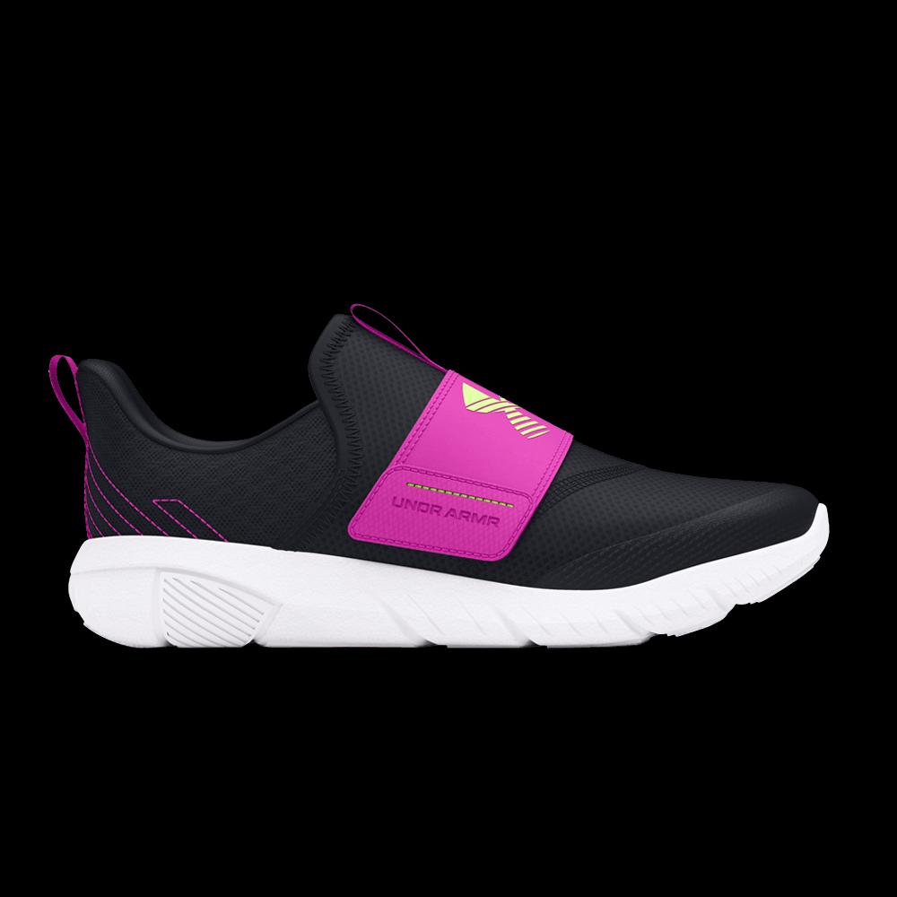 Кроссовки Under Armour Flash GS 'Black Vivid Magenta' 1
