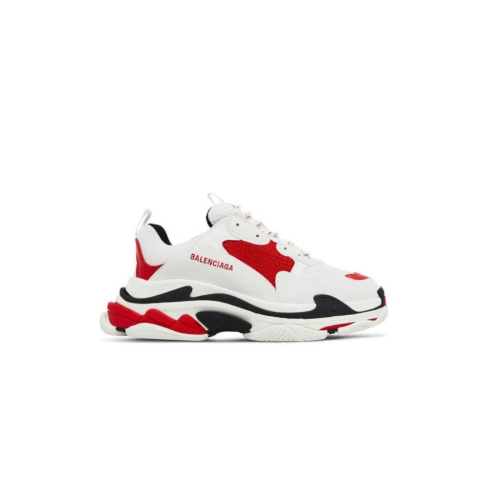 Кроссовки Balenciaga Triple S 'White Red Black' 1