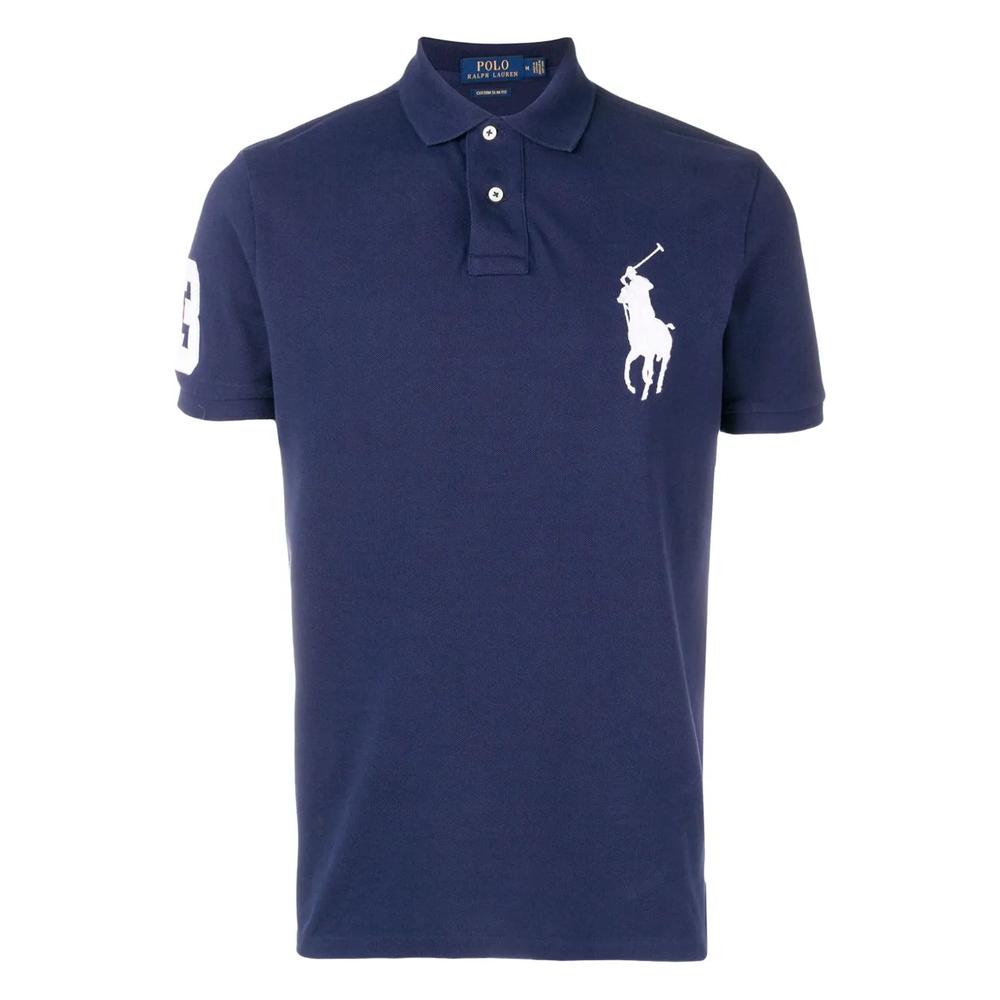 logo polo shirt 1