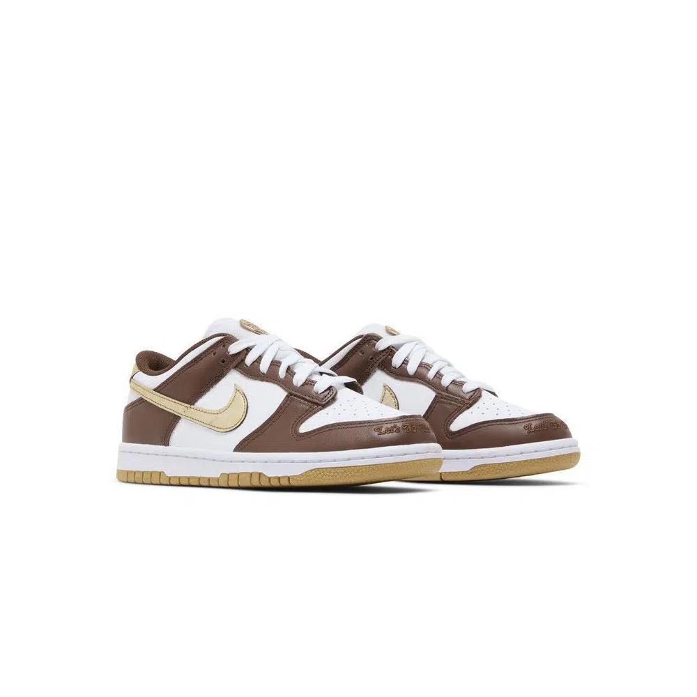 Кроссовки Nike Dunk Low GS 'Cacao Wow Metallic Gold' 8