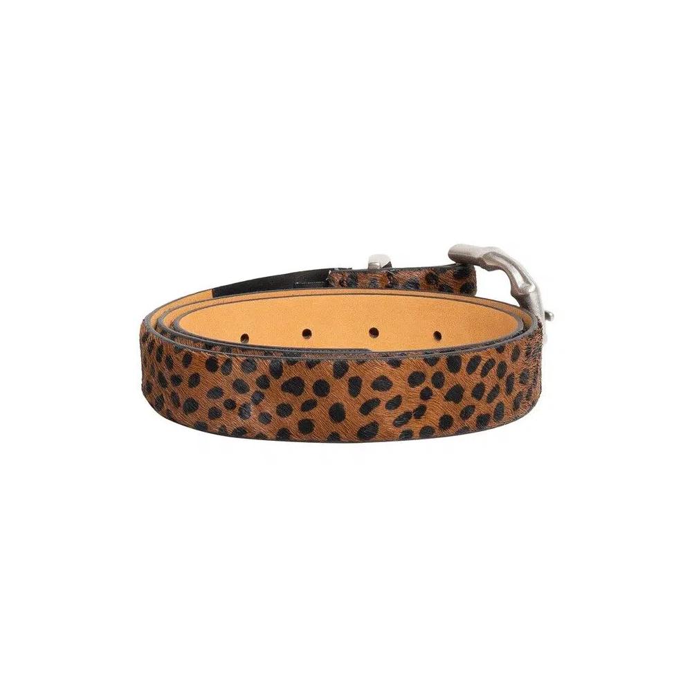 Ремни Stussy Bamboo Buckle Belt 'Волосатый леопардовый узор' 2