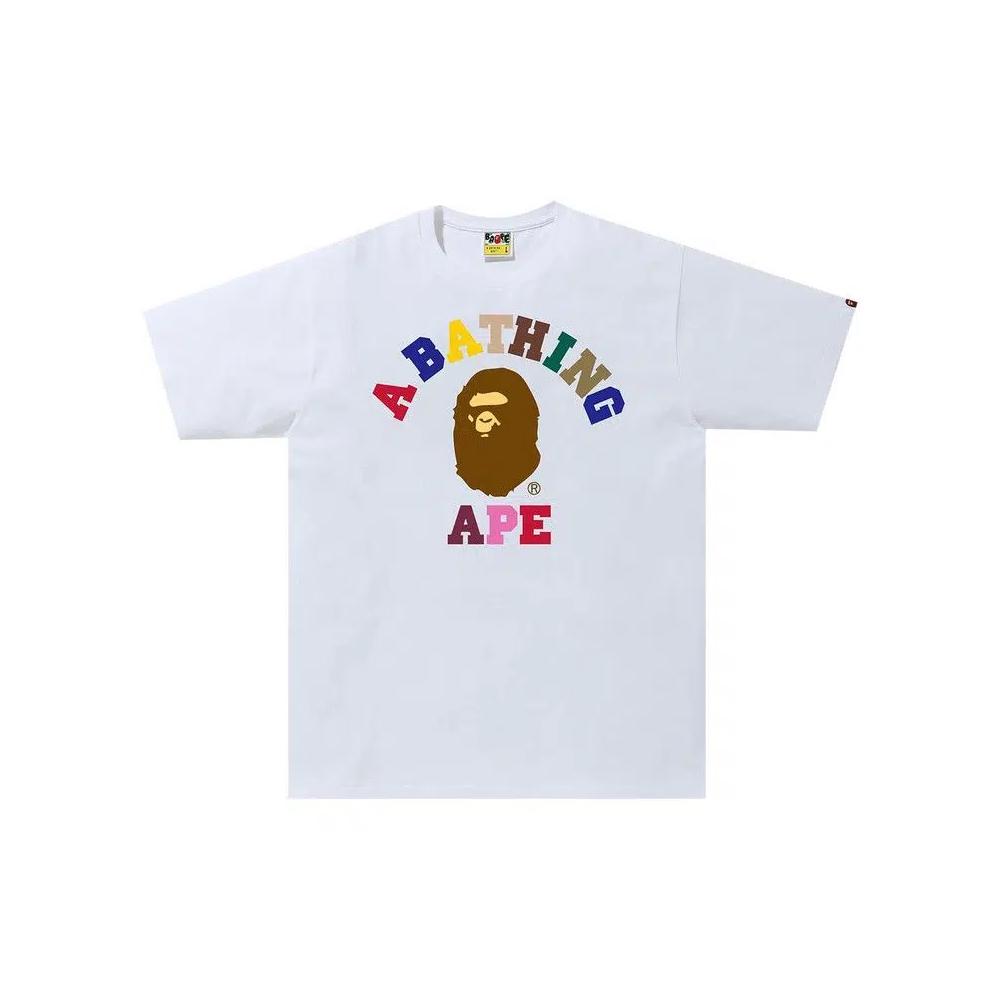Футболки BAPE Colors College Tee 'Черный' 1