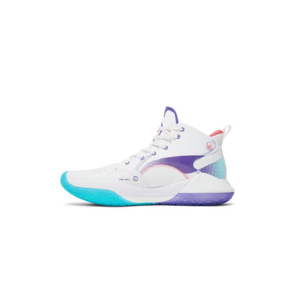 Кроссовки Li-Ning Yushuai 15 'White Purple Turquoise' 3