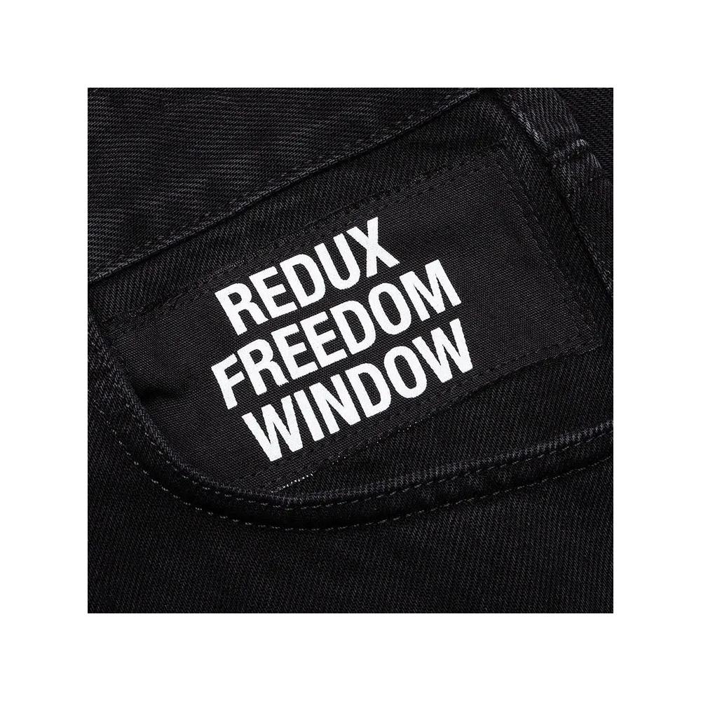Джинсы Raf Simons Slim Fit Denim With Picture Patch 'Черный' 3