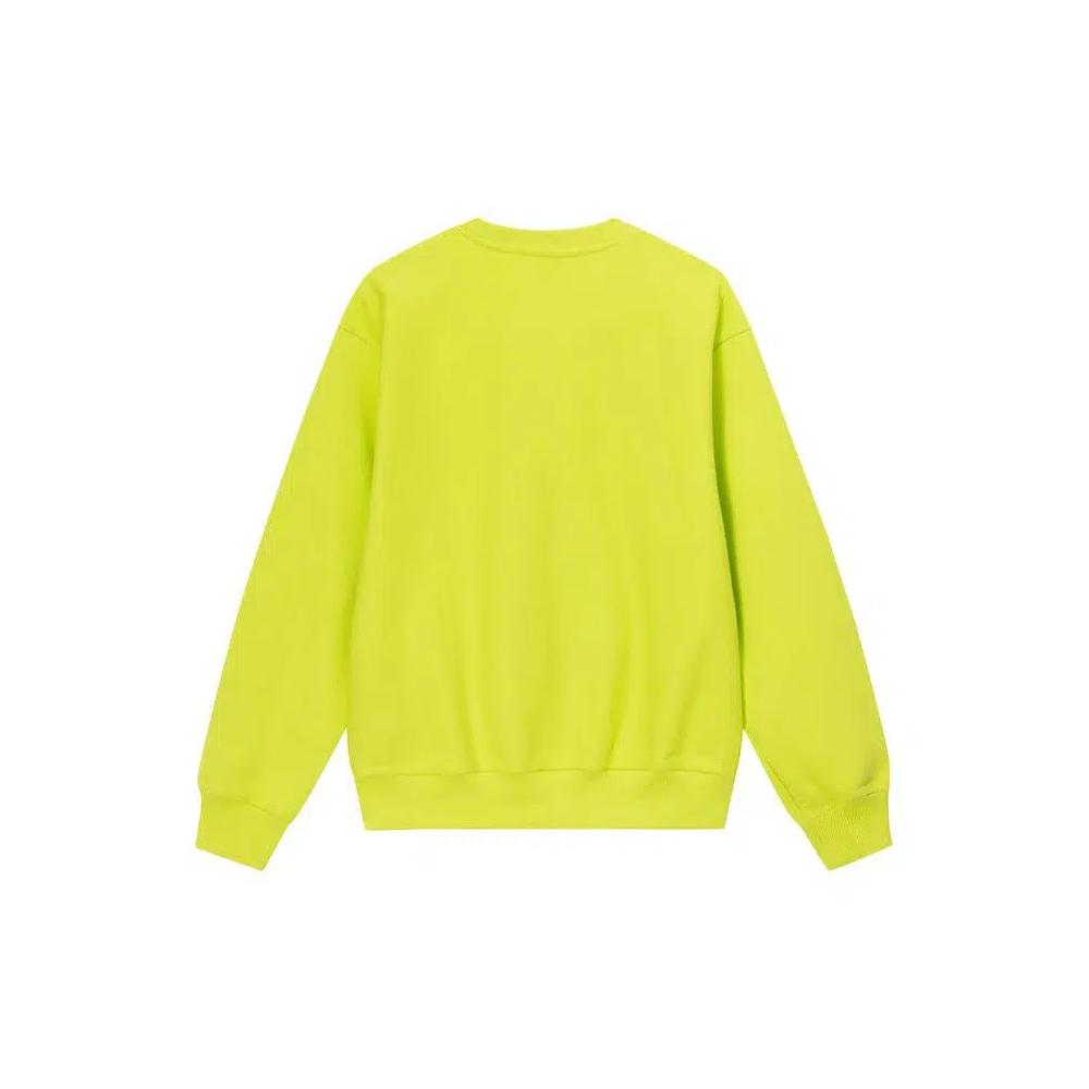 Tops Stussy No.4 Crew 'Лаймовый' 2