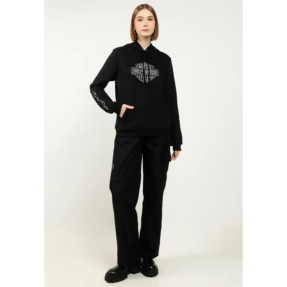 Толстовка-худи Harley-Davidson® Essential Bling на молнии 4