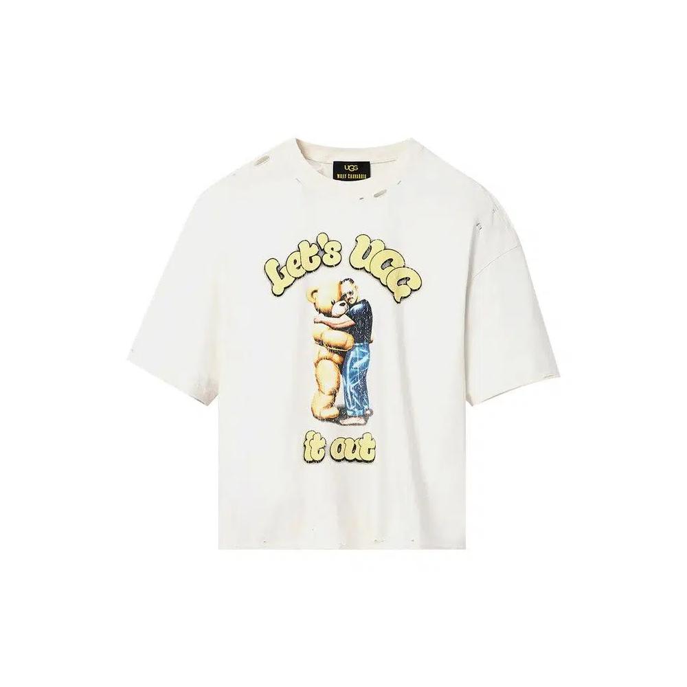 Футболки UGG x Willy Chavarria Hug It Tee 'Cream' 1