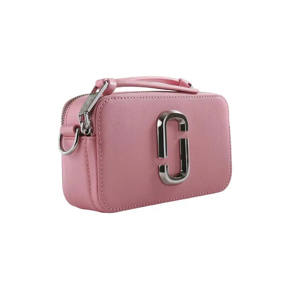 Сумки через плечо Marc Jacobs The Solid Chain Snapshot Bag 'Ribbon Pink' 2
