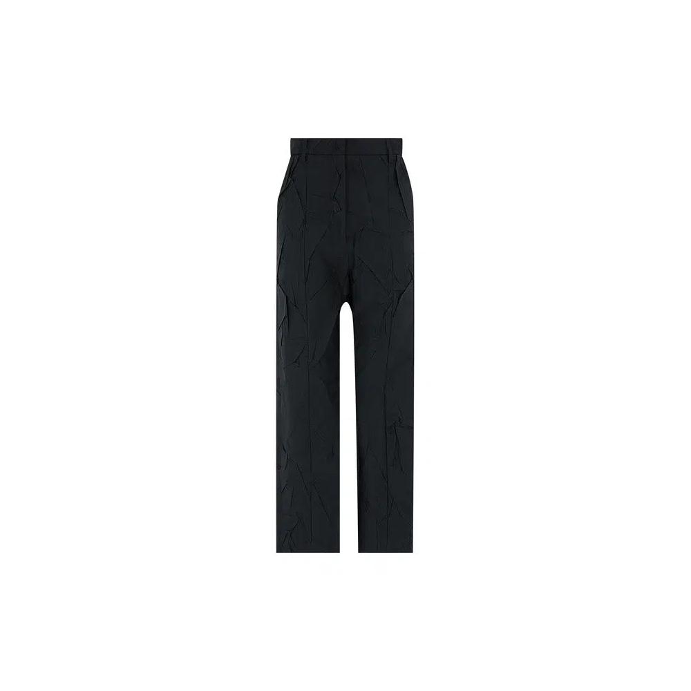 MM6 Maison Margiela Брюки со складками 'Black' 1