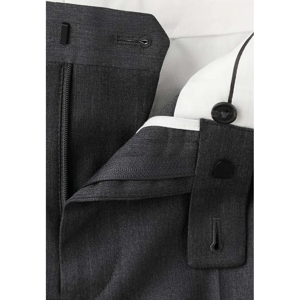 Брюки Turin 100% Wool Suit Trousers 8