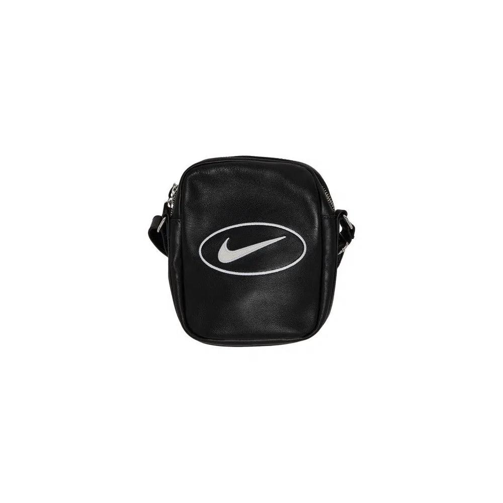 Сумки через плечо Supreme x Nike Leather Shoulder Bag 'Black' 2