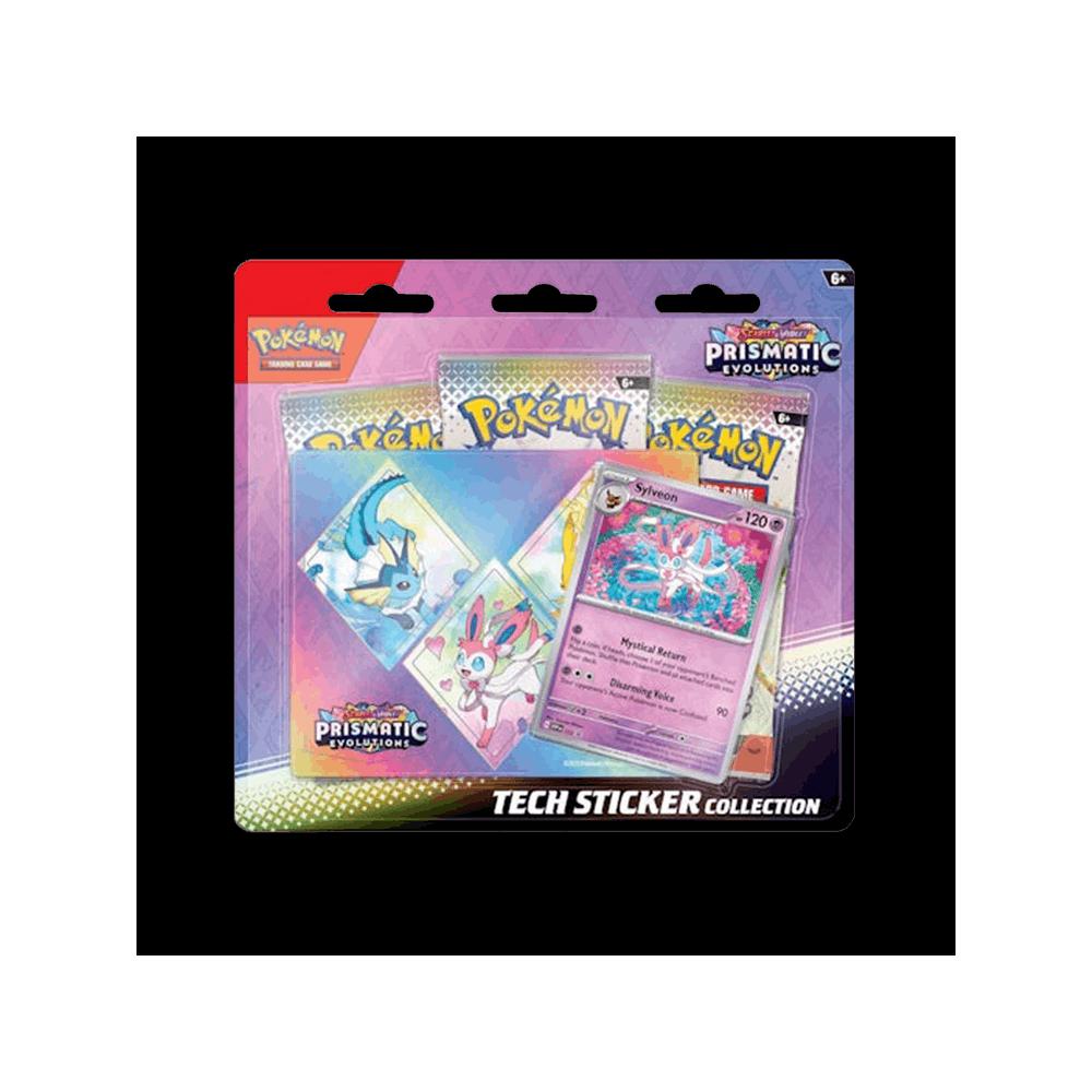 Коллекционные карточки Pokémon Scarlet & Violet: Prismatic Evolutions Tech Sticker Collection 'Sylveon' 1