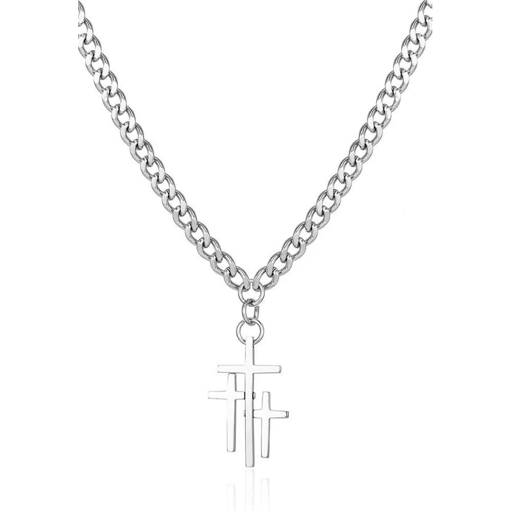 Мужская цепь из титановой стали 316L 1