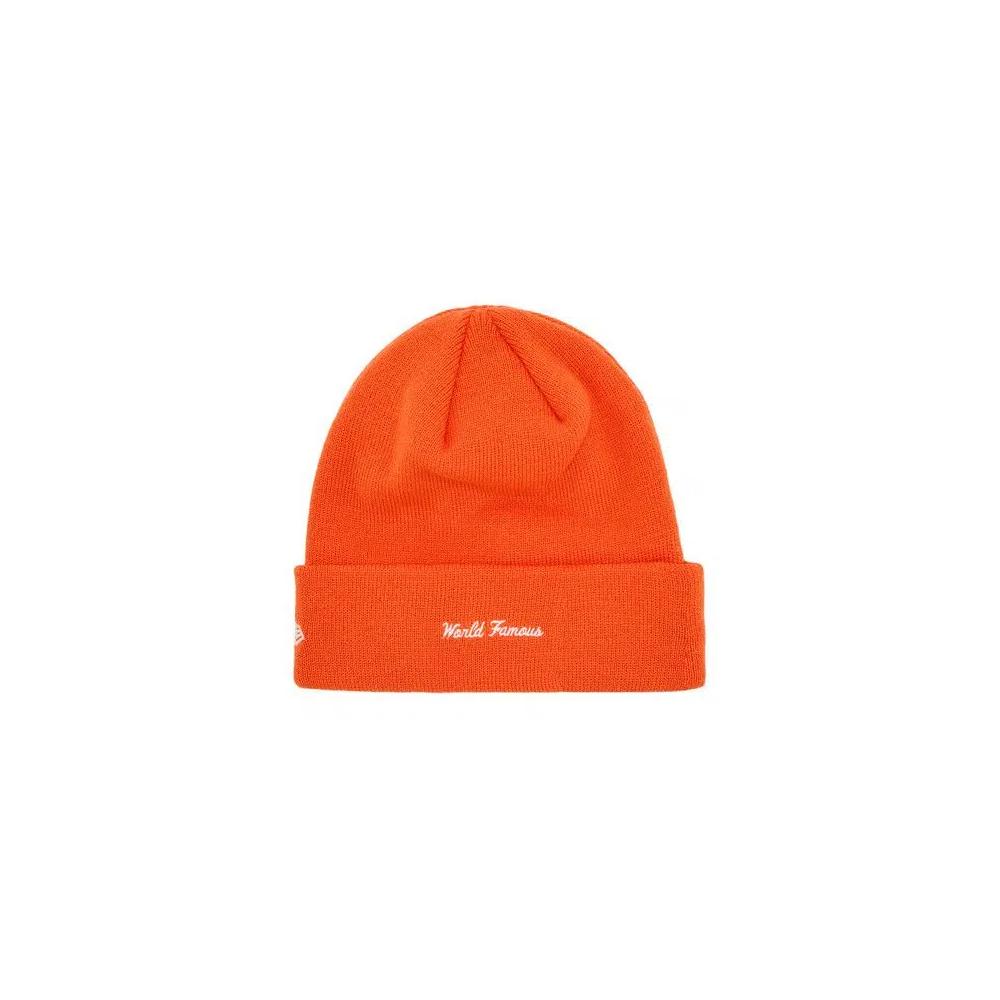 Шапки-бини Supreme x New Era Box Logo Beanie 'Dark Orange' 2