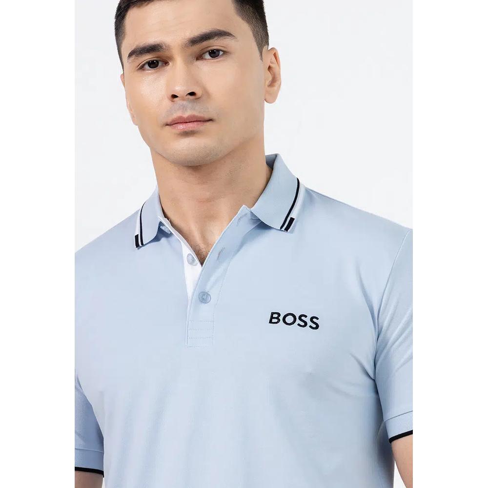 Paddy Active Быстросохнущее поло из пике Regular Fit - BOSS Green 3