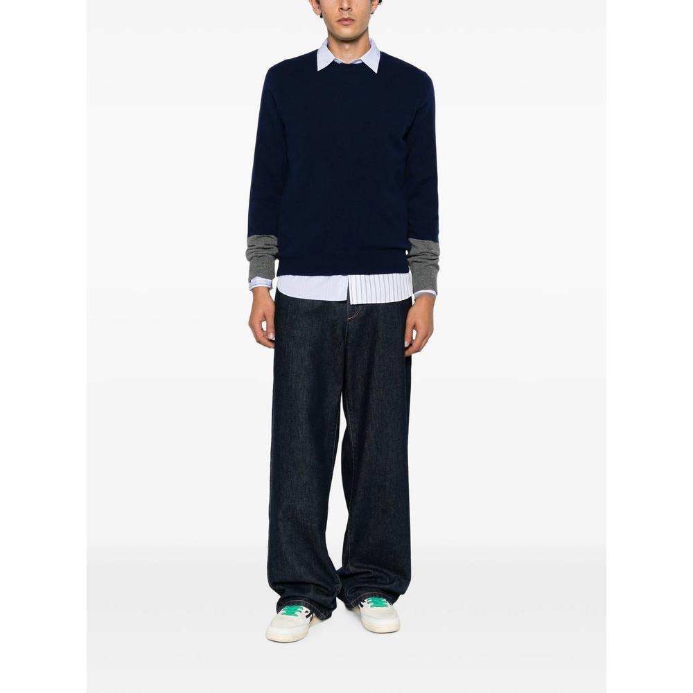 colour-block sweater 2