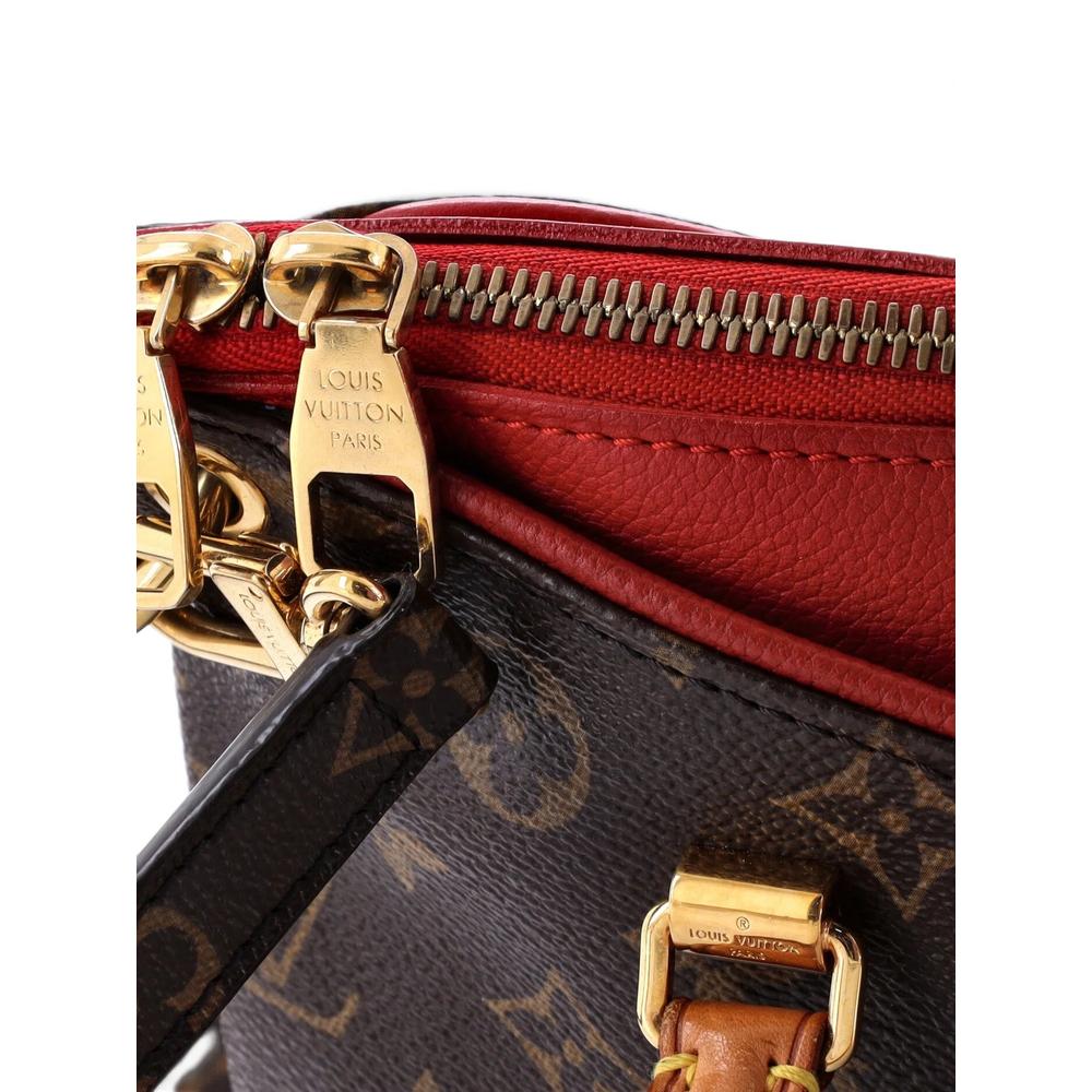 Pallas Tote Monogram Canvas with Leather BB shoulder bag 6