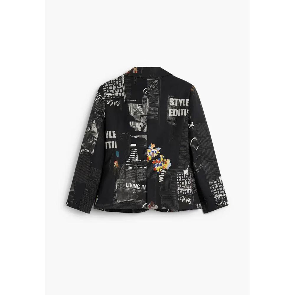 Пиджак Patchwork Print 8