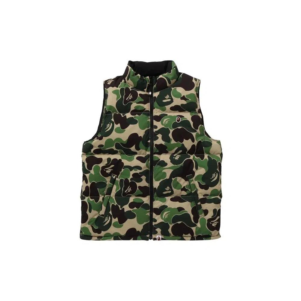 Жилеты BAPE ABC Camo Reversible Down Vest 'Green' 1