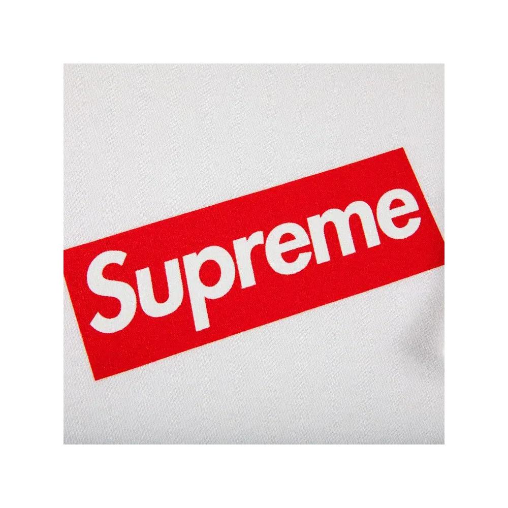 Футболки Supreme Box Logo с длинным рукавом 'White' 2