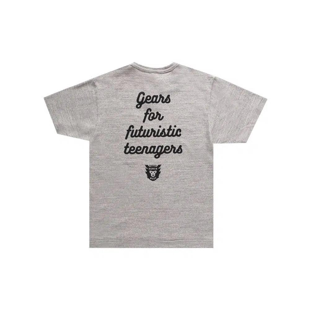 Футболки Human Made One Point T-Shirt «Grey» 2