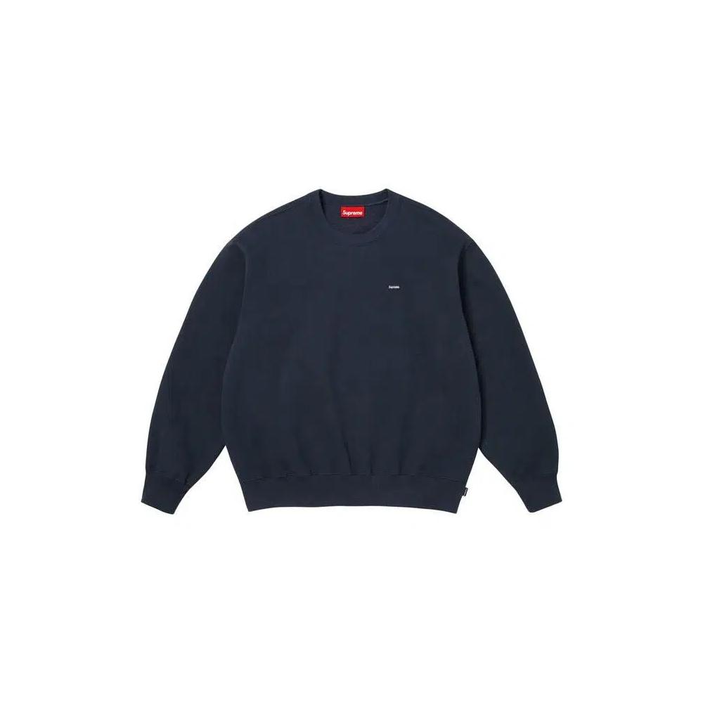 Топы Supreme Small Box Свитер с круглым вырезом 'Темно-синий' 1