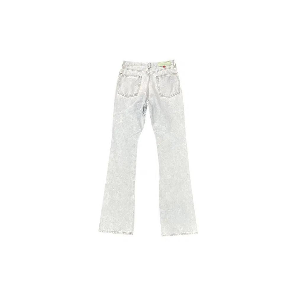 Джинсы Off-White Bleached Destroyed «White» 3