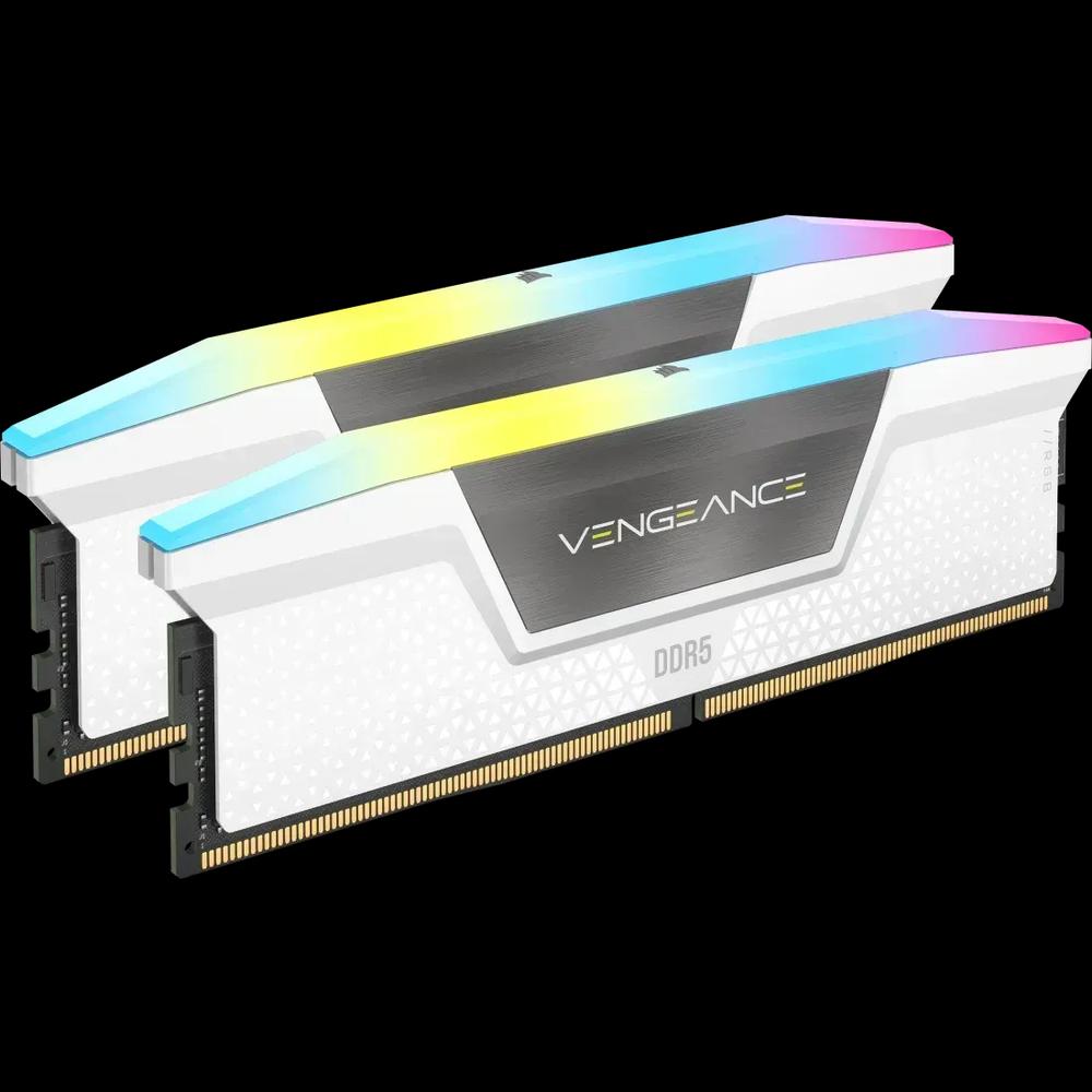 Corsair VENGEANCE RGB DDR5 White 32GB (16GB x 2) 6400MHz CL36 1