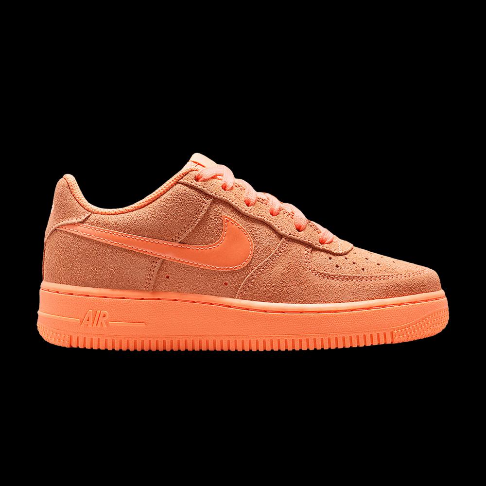 Кроссовки Nike Air Force 1 Suede GS 'Orange Pulse' 1
