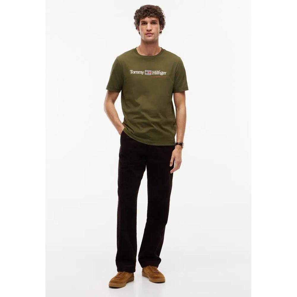 Футболка с круглым вырезом Logo Jersey Crew Neck - Tommy Mainline 4