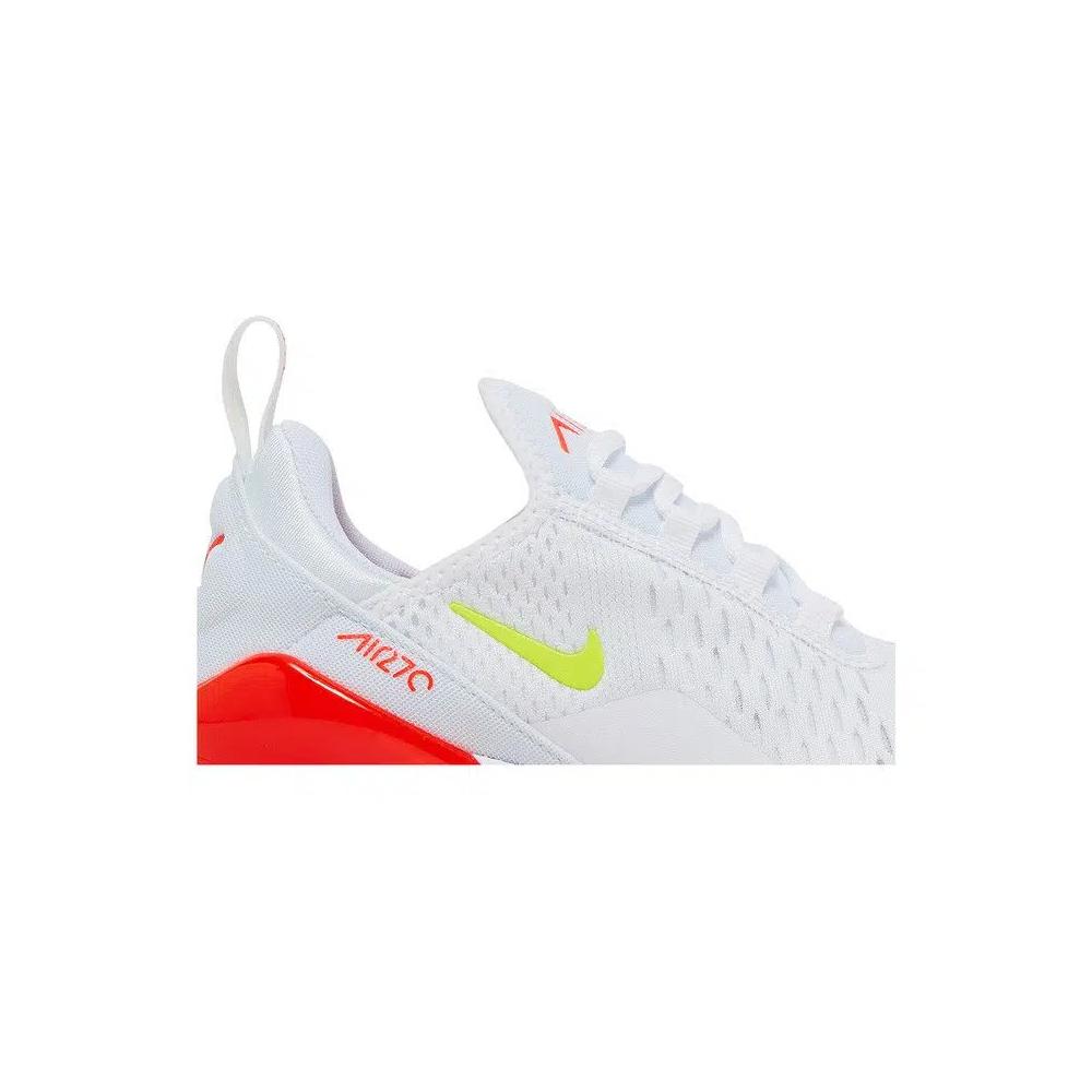 Кроссовки Nike Wmns Air Max 270 'White Bright Crimson Volt' 2