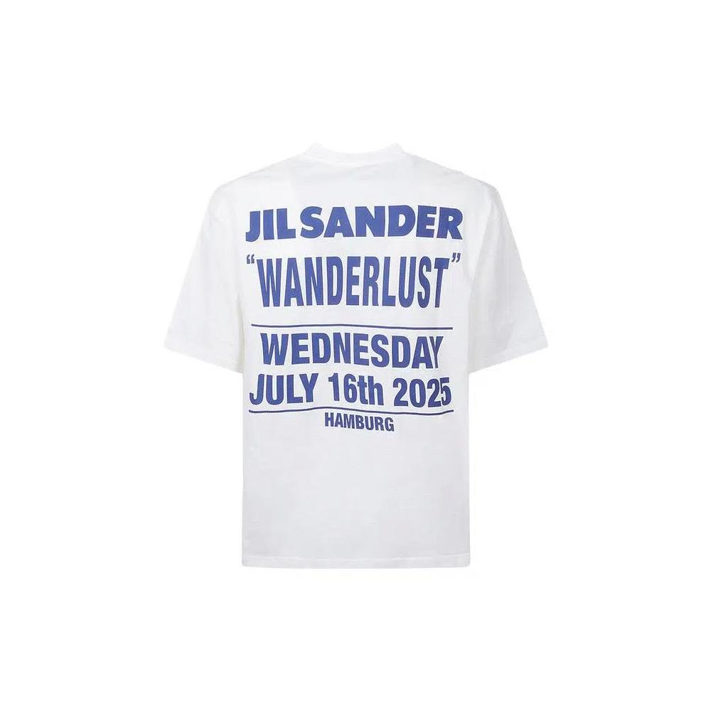 Футболки с коротким рукавом Jil Sander T-Shirt With Print 'White' 2