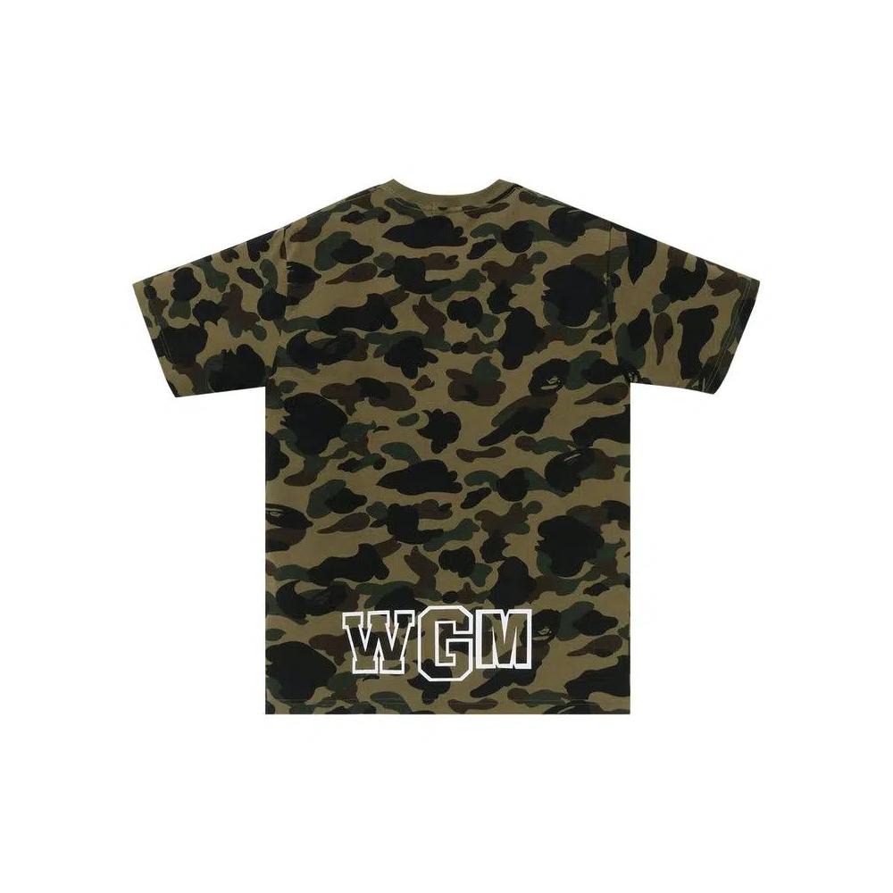 Футболки BAPE 1st Camo Shark Tee «Green» 2