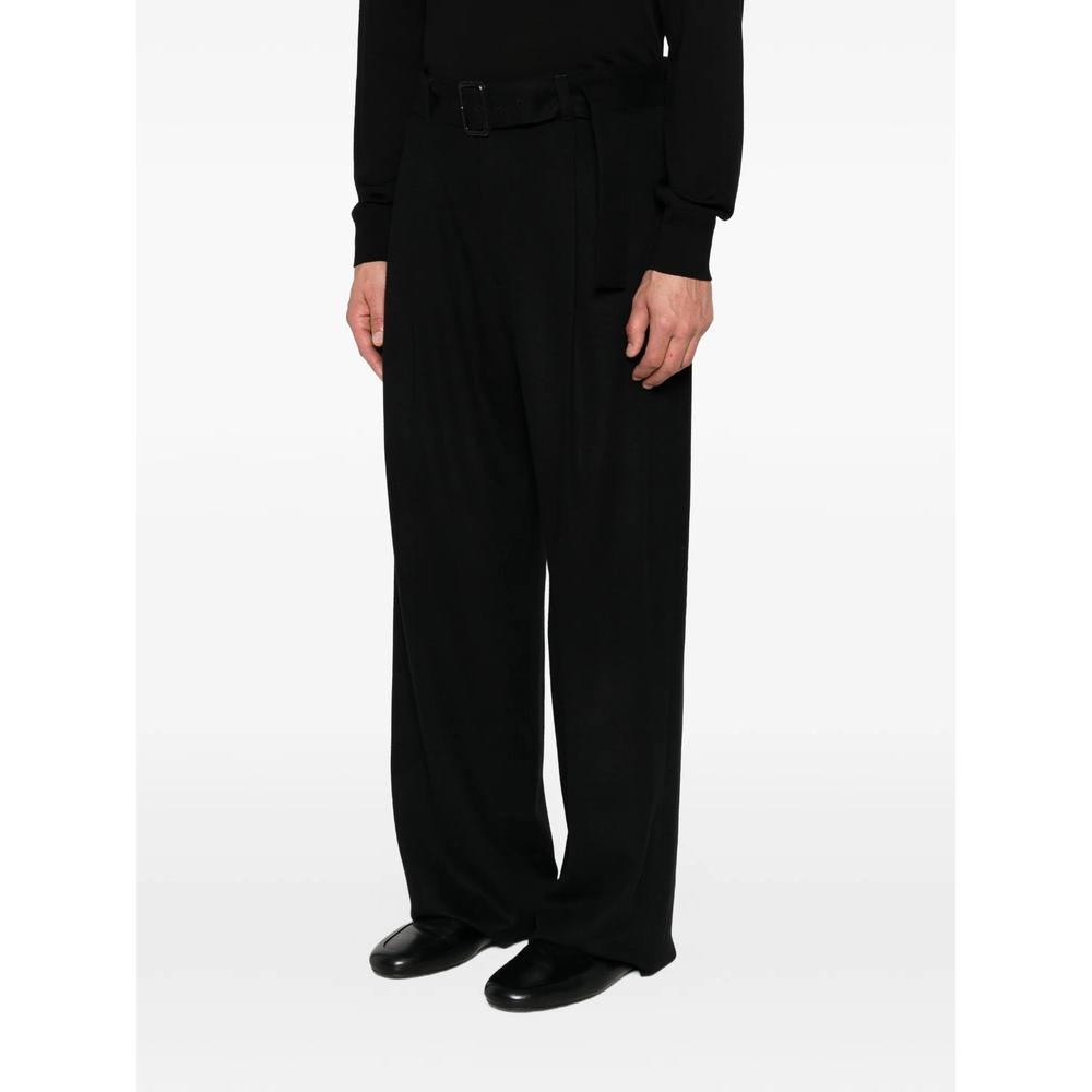 belted pleated trousers 3