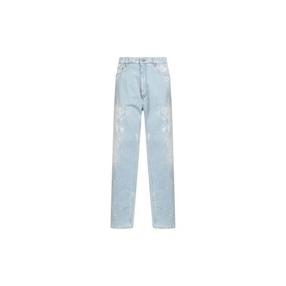 Брюки MM6 Maison Margiela Pants 5 Pockets 'Blue' 1
