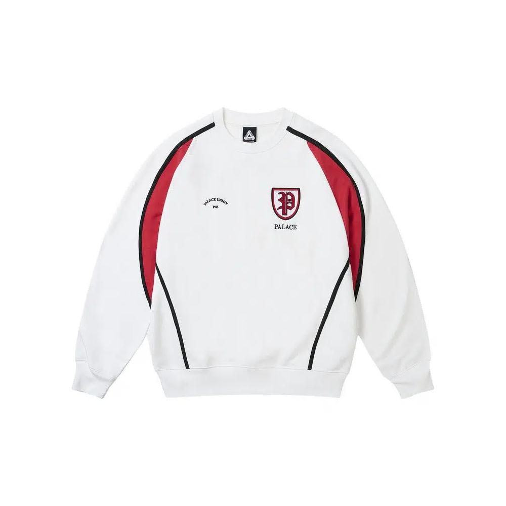 Свитеры Palace Scrum Crew 'White' 1