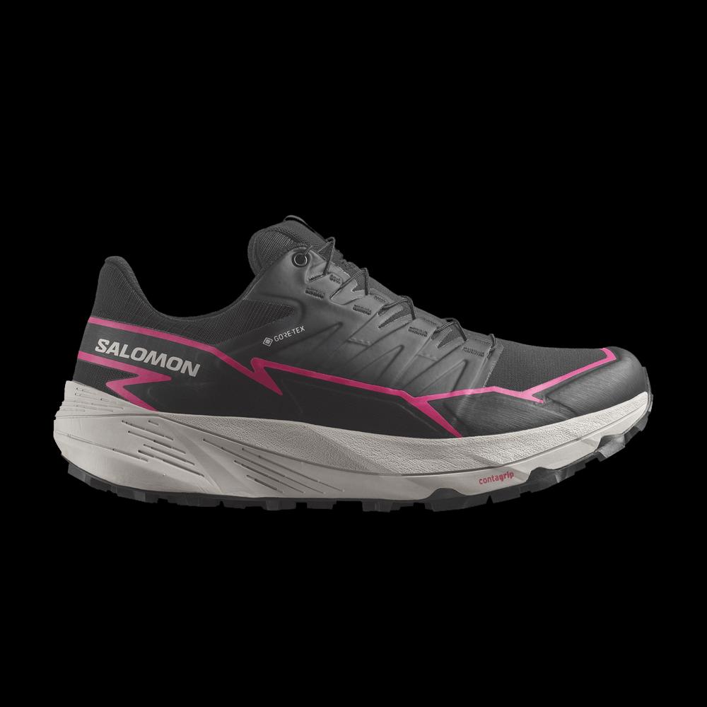 Кроссовки Salomon Wmns Thundercross GORE-TEX 'Black Pink Glow' 1