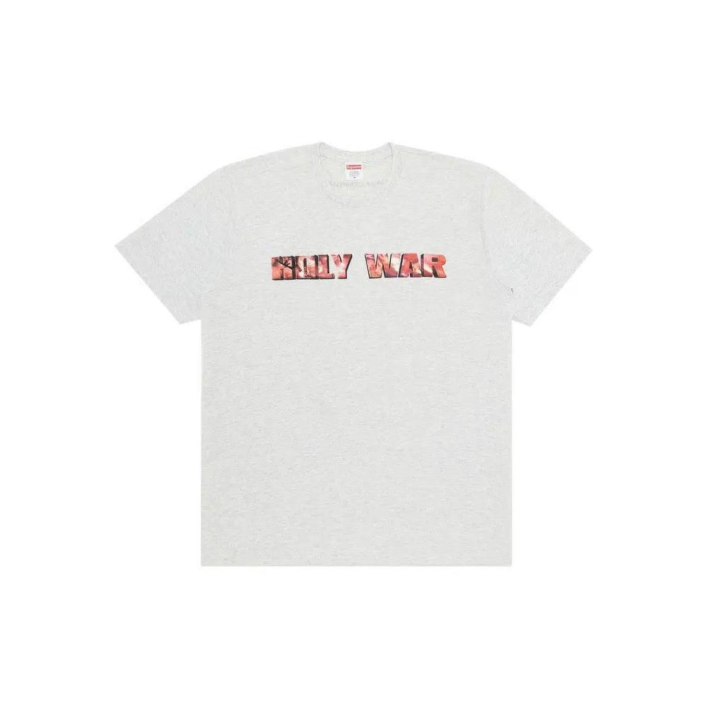 Футболки Supreme Holy War Tee 'Ash Grey' 1