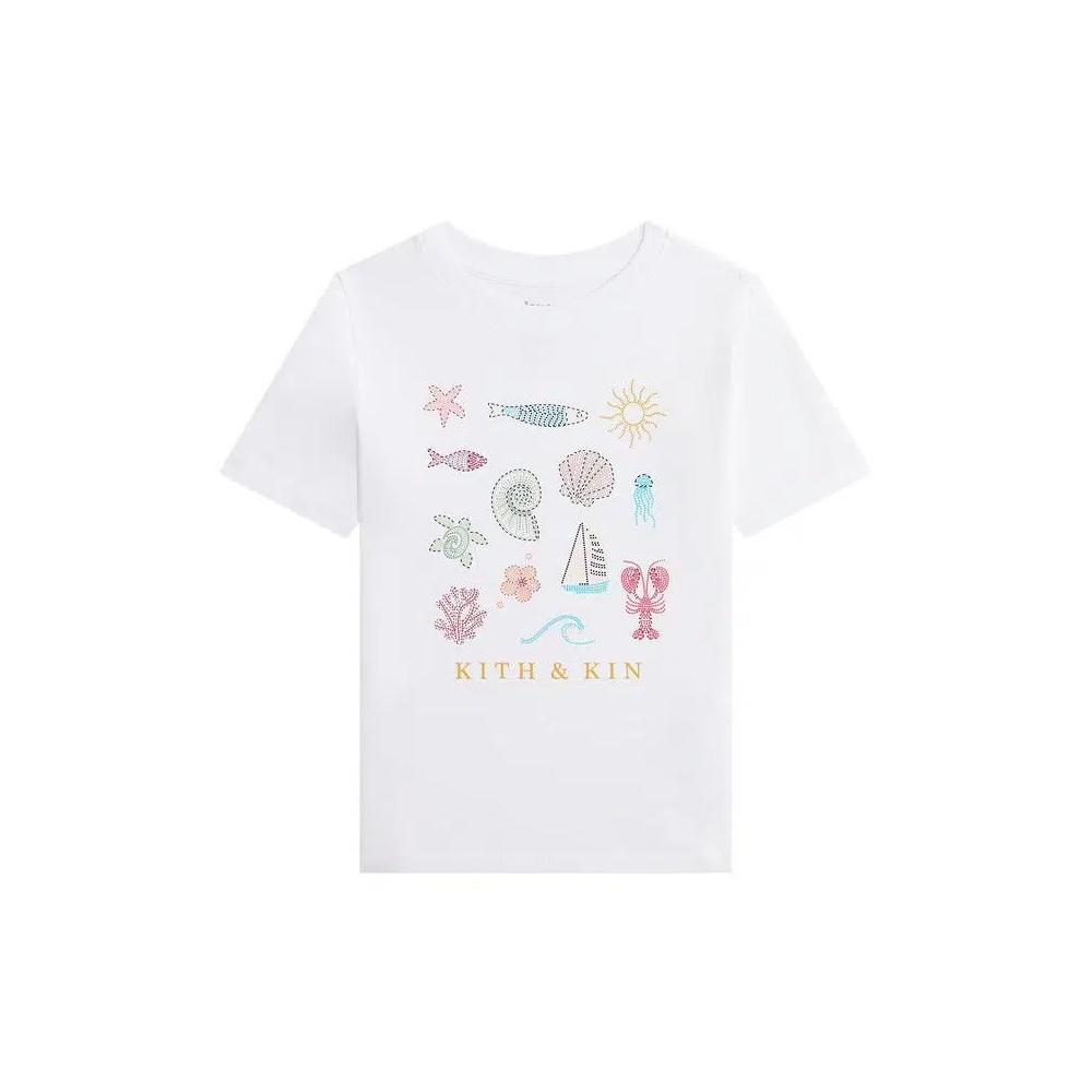 Футболки Kith Kith & Kin Beach Tee 'White' 1