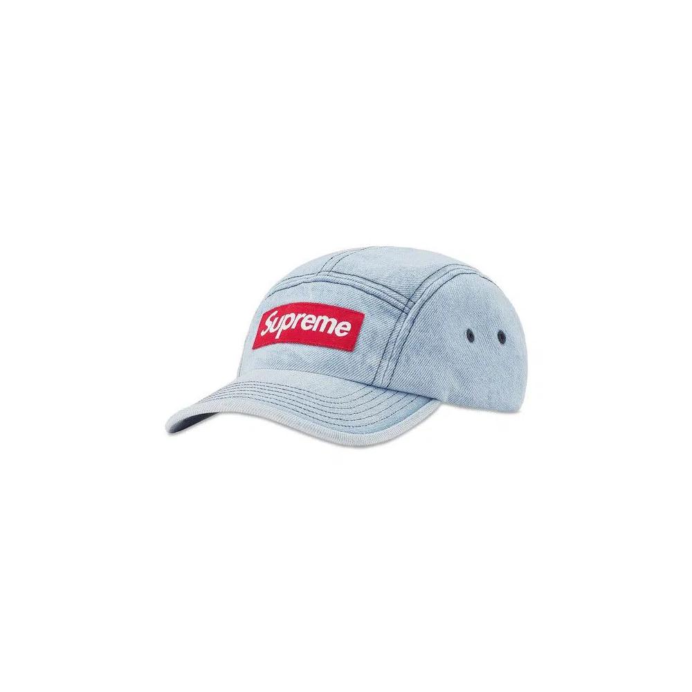 Кепки Supreme Denim Camp Cap 'Вымытый синий' 1
