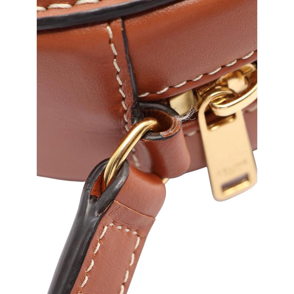 2000-2026 Small Calfskin Cuir Triomphe Oval crossbody bag 2