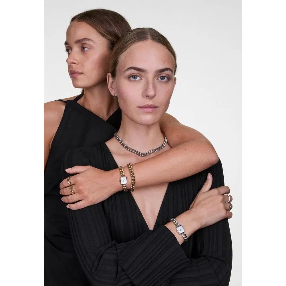Цепочка Jolie Chain Silver — женские часы из нержавеющей стали, официальные подлинные DW 3
