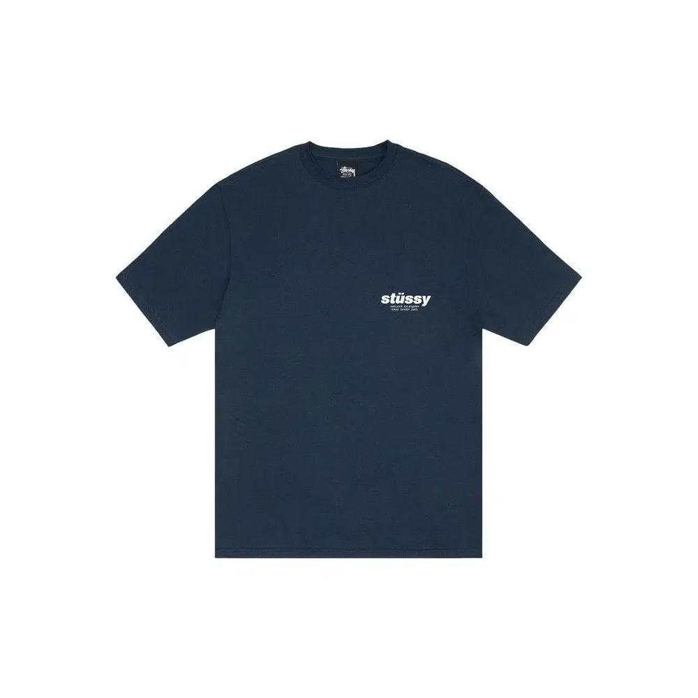 Топы Stussy Rollers Tee 'Navy' 1