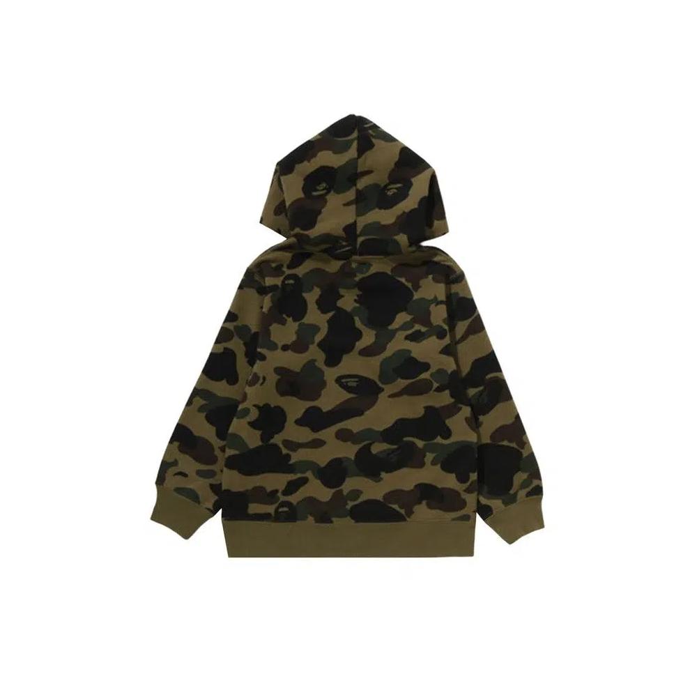 Топы BAPE Kids 1st Camo One Point Pullover Hoodie 'Green' 2