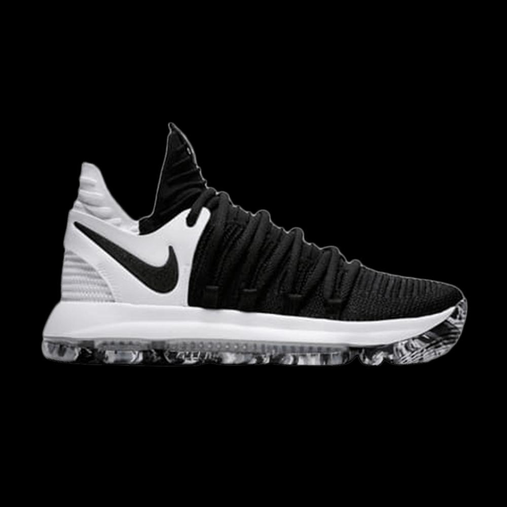Кроссовки Nike KD 10 GS 'Black White' 1