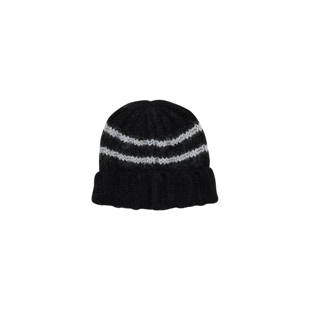 Beanies Supreme Brushed Stripe Beanie 'Черный' 2