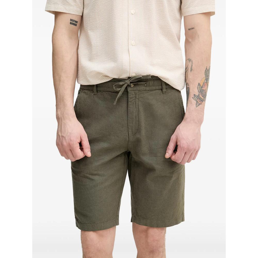 drawstring-waist shorts 1