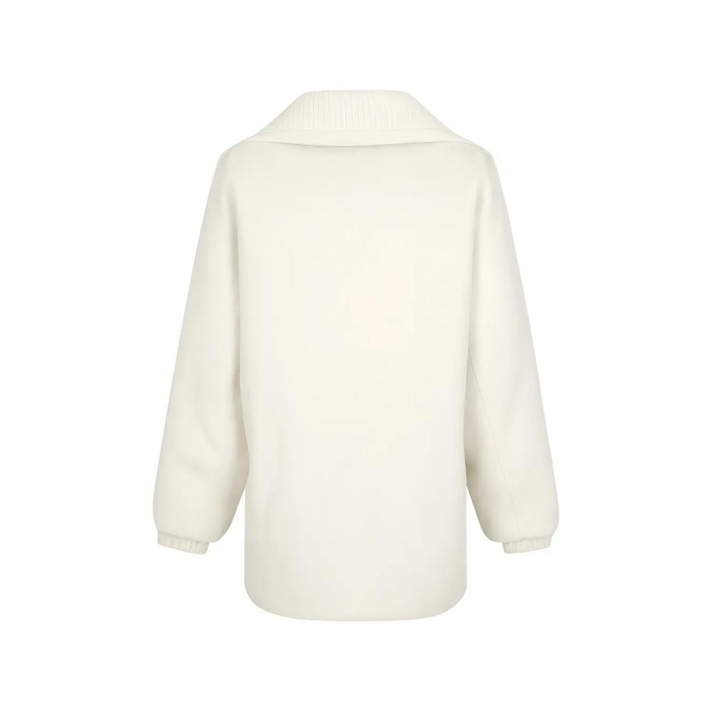 zip-up ribbed-collar jacket 2