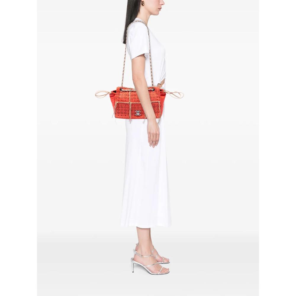 Сумка на плечо Laser Cut Fringe Suede Flap (2010-2011 годы) 2