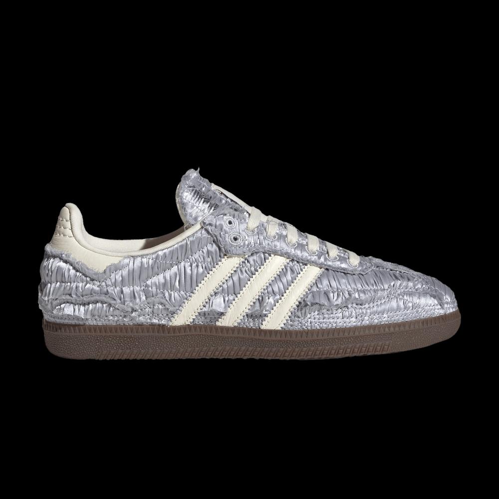Кроссовки Caroline Hu x adidas Samba OG 'Satin Pack - Silver Metallic' 1